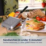 Breakfast Sandwich Maker & Panini Press by Jean Patrique