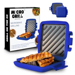 Microwave Toastie Maker and Grilled Cheese Press
