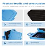 Microwave Toaster and Sandwich Maker - Quick Cooking