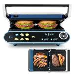 COSTWAY 1200W Panini Press with Touch Controls