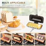 Double-Sided Nonstick Sandwich and Grilled Cheese Maker