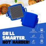 Microwave Toastie Maker and Grilled Cheese Press