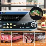 COSTWAY 1200W Panini Press with Touch Controls