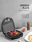 3-in-1 Sandwich Maker, Waffle Maker, & Grill