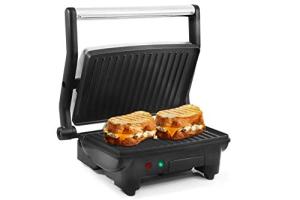 2-in-1 Nonstick Panini Press and Indoor Grill