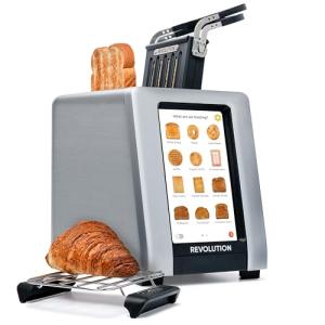 Smart Toaster with Touchscreen and Toastie Press Bundle