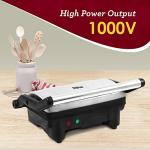 2-in-1 Nonstick Panini Press and Indoor Grill