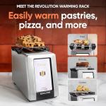 Smart Toaster with Touchscreen and Toastie Press Bundle