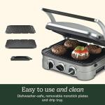 Cuisinart 5-in-1 Griddler Indoor Grill & Panini Press