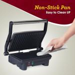 2-in-1 Nonstick Panini Press and Indoor Grill