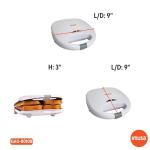 IMUSA Nonstick Electric Sandwich Maker for Quick Snacks