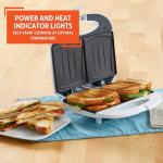 IMUSA Nonstick Electric Sandwich Maker for Quick Snacks