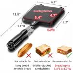 Cididu Non-Stick Hot Sandwich Maker and Grill