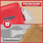 Microwave Sandwich Maker and Panini Press, Red