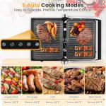 KOTEK 3-in-1 Panini Press and Indoor Grill