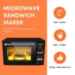 Microwave Sandwich Maker and Panini Press