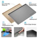 Winisok Waterproof Silicone Under Sink Mat 34"x22