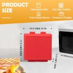 Microwave Sandwich Maker with Adjustable Silicone Strap