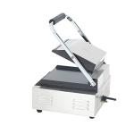 Electric Panini Press with Grooved Grill