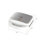 3-in-1 Waffle and Sandwich Maker Grill