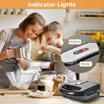 3-in-1 Electric Sandwich Maker and Waffle Iron