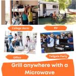 Microwave Sandwich Maker and Panini Press