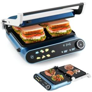Giantex Electric Panini Press with Removable Plates