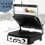 OVENTE 1500W Electric Panini Press Grill