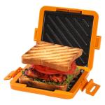 Microwave Toastie Sandwich Maker with Nonstick Plate