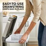 Glad 13 Gallon Odorshield Kitchen Trash Bags, 110 Count