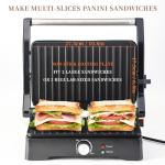 Large 3-in-1 Panini Press and Grill
