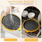 SIRUOO 5-in-1 Microwave Grill and Toast Maker