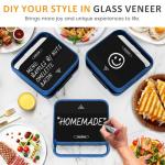 Sunvivi Electric 3-in-1 Sandwich and Waffle Maker