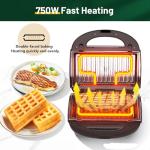 3 in 1 Electric Sandwich and Waffle Maker