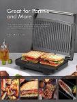Yabano Electric Panini Press and Grill