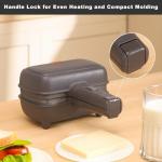 UVFAST Mini Sandwich Maker with Removable Plates