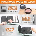 Breakfast Sandwich Maker and Griddle Combo 3-in-1