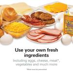 Hamilton Beach Breakfast Sandwich Maker with Egg Ring