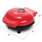 DASH Mini Maker Grill and Panini Press - Red