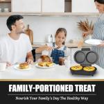 Electric Dual Omelette Maker with Nonstick Pan