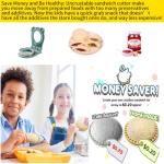 ChicHaus Uncrustable Sandwich Maker for Kids