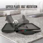 OVENTE 1000W Sandwich and Hamburger Maker