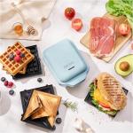 Aroma 3-in-1 Panini Press and Waffle Maker
