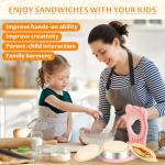 ChicHaus Uncrustable Sandwich Maker for Kids