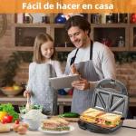 6 in 1 Waffle Maker and Sandwich Press