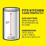 Glad 13 Gallon Odorshield Kitchen Trash Bags, 110 Count