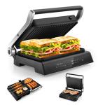 ARLIME 3-in-1 Electric Panini Grill Press