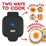 Dash Electric Egg Bite Maker - 4 Servings, Black