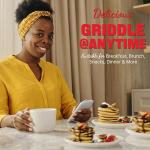 Double Mini Pancake and Arepa Maker Machine