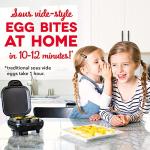 Dash Electric Egg Bite Maker - 4 Servings, Black